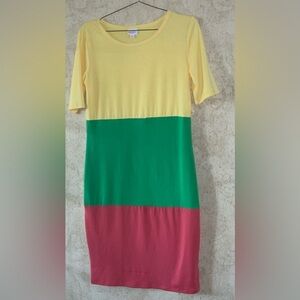 Lularoe Julia Dress Size Medium new without tags